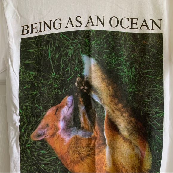 Being As An Ocean Sleeping Fox tshirt - Picture 2 of 4